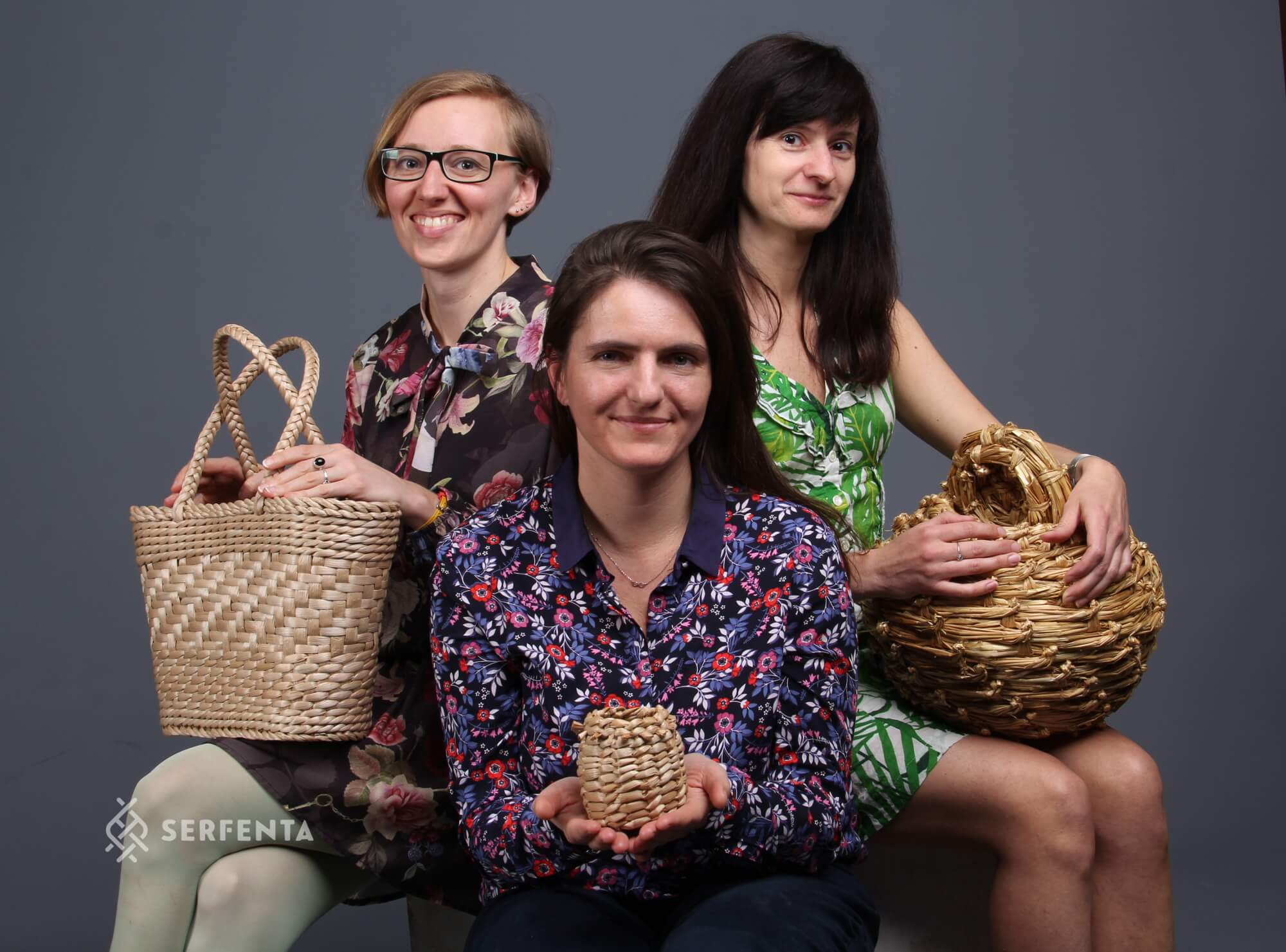 Serfenta team - women, craft, basketry, business, shop online